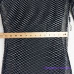 White House | Black Market New! ‎ Long Sleeve Crystal Mesh Mini Dress, size XS Photo 9