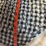 Anthropologie Maeve Black and White Gingham Blouse Photo 4