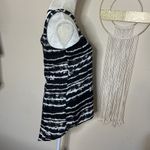 EXPRESS • high low tie die tank top blouse Photo 25