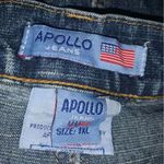 Vintage y2k denim midi skirt Size 1X Photo 1