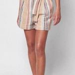 Faherty Mykonos Surf Rider Stripped Shorts Paper Bag Style Multicolor Size Xl Tan Photo 0