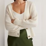 Quince Baby Alpaca-Wool Cropped Cardigan Photo 2