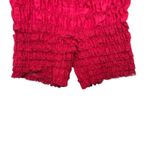 VTG 80s Malco Modes Hot Pink Ruffle Bloomer Shorts L‎ Burlesque Pin Up Costume Size L Photo 3