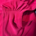 Norma Kamali NWOT  Tiger Red Drop Shoulder Top Sleeveless Jersey Knit Puckered XL Photo 7