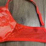 Victoria's Secret Victoria’s Secret Body By Victoria‎ Rhinestone Red Lace Push Up Bra Size 34D Photo 9