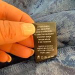 VICI Navy Strapless Textured Embossed Ruffle Elliana Maxi Dress XL Photo 9