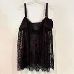Coquette Diva Lace Bottom Chemise Lingerie Women's 3X Black Underwire Bra Sexy‎ Photo 4