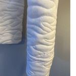 DICK'S Sporting Goods DSG Women's Small Hooded Full Zip Sweatshirt White Quilted Photo 2