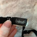 Frederick's of Hollywood  Women's Lace Tie Front Open Cup Bralette Black - Size M Photo 2