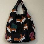 Oriveegyo Reusable Grocery Bag corgi dogs Photo 0