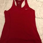 Nike Red  Dry Fit Tank Photo 0