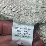 Debut  Cardigan Sweater Ivory Size Small Photo 4