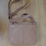 Fossil Small Brown Pebbled Leather Crossbody Purse Photo 7