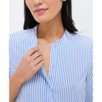 Tuckernuck Royal Shirt Mini Dress Blue Stripe Size Large Photo 3