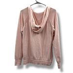 Athleta Evergreen Hoodie Sweater Long Sleeve V Neck in Ballerina Gown Sz L Photo 3