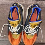 Nike  Air Huarache Women’s Size 9.5 Sneakers Orange Blue Black Gold Retro Shoes Photo 6