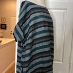 Eileen Fisher  organic linen stripe shift dress Photo 12