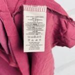 Free People Berry Pink Ruched Waist Faux Wrap V Neck Cap Sleeve Mini Dress S Photo 10