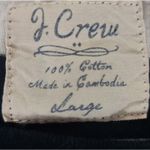 J.Crew Striped Long Sleeve T-shirt L Nautical Costal Grandma Neutral Preppy Photo 8