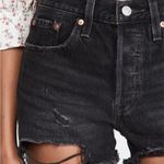Levi's Levi’s 501 Original Wise Up Black High Rise Shorts Women’s Size 32 Photo 1