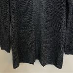 Chico's Chico’s Indigo Luster Cardigan. Lucious soft knit in shades of blue and silver. Photo 7