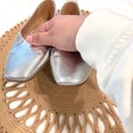 Franco Sarto Vana Ballet Flat Silver Size 6.5 Photo 5