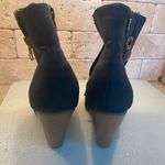 Apt. 9 Blue suede boots w/ gold zipper 💙💙💙 Photo 3