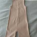 SheIn Tan Romper Photo 1