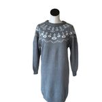 EXPRESS NWOT  Wool Blend Fair Isle Sweater Dress Photo 1