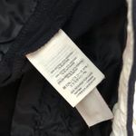 J.Crew Women's Navy Blue Bi-Stretch Cotton Martie Cropped Side Zip Pant Size 4 Photo 3