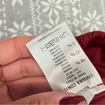 Liviana Conti Burgundy Wine Drawstring Waist Pant Made In Italy Small (40) Red Photo 4