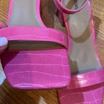 Abound  Finn Ankle strap sandal in pink croco Photo 8