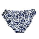 ANDIE  Swim x Faherty Bikini Bottom Size XL Blue Cream Swimsuit Island Batik Photo 2