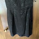 Bardot  Brocade Tulip Mini Black Dress Photo 4