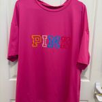 PINK Oversized Graphic T Photo 1