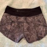 Lululemon  Speed Up Short Long *4" - Mist Black / Black - Size 4 BLACK • Photo 4