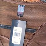 Frederick's of Hollywood NWT Brown Lola Lee Sheer Long Sleeve Bodysuit Medium Photo 4