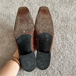 Stuart Weitzman  Women's Black and Orange Paisley Shoes Photo 7