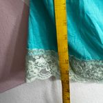 Vintage Blue Lace Babydoll‎ Top Romantic Cottagecore Fairycore Medium Photo 5