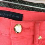 Juicy Couture Orange Sequin Stripe Denim Shorts 27 Photo 7
