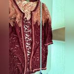 Gimmicks by BKE  Lace Floral Cardigan Size Small Photo 5
