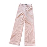 Paige NWOT  Pants Women  Light Pink Nellie Wide Leg Corduroy High Rise Photo 2