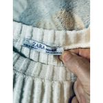 ZARA x Trafaluc Women Size Medium White Long Sleeve White Sweater Boxy Soft Photo 1