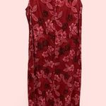 Vintage 90’s dusty rose floral pull on maxi sleeveless dress summer breezy Pink Size L Photo 2