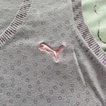 Puma Y2K Lavender Animal Print Gold Cotton Vest, size S Photo 1