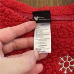 Disney MICKEY MOUSE Christmas Pajama Top OH WHAT FUN! Red Sherpa WOMENS Lg 12-14 Photo 5