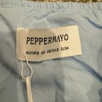 Peppermayo Esra Linen Strapless Maxi Dress - Blue Photo 7