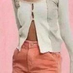 BDG Womens Orange Cargo Shorts Photo 0