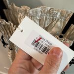 NWT Sofie the Label Claire Dress Gold Jacquard Velvet Straps Size Small Photo 13