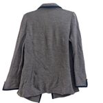 St. John  Collection tweed pattern black trimmed blazer Sz 8 Photo 5